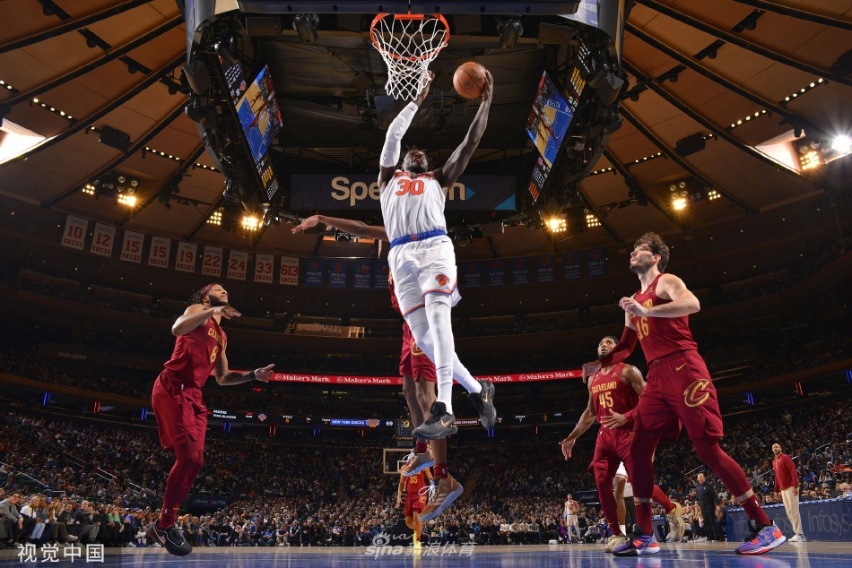 [NBA]尼克斯92-81击败骑士 布伦森23分