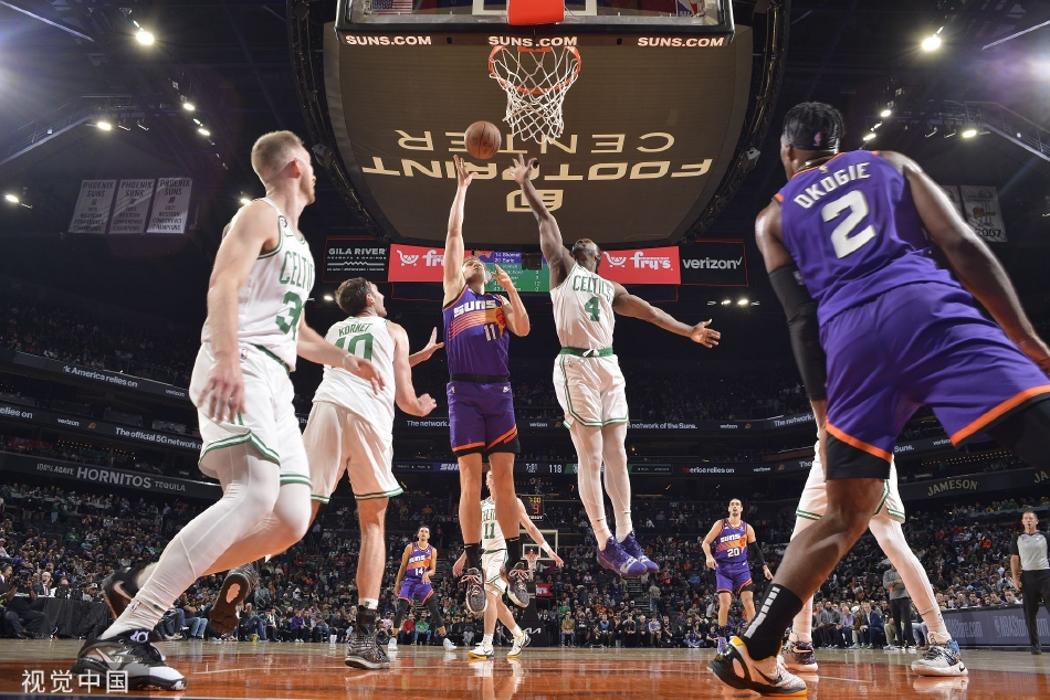 [NBA]绿军125-98太阳 布朗25+7塔图姆25+5