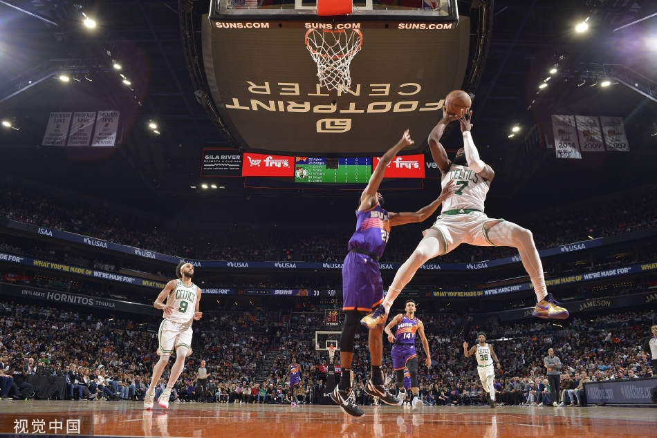 [NBA]绿军125-98太阳 布朗25+7塔图姆25+5