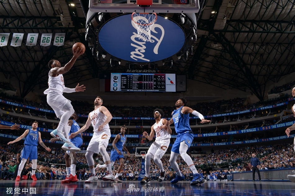 [NBA]骑士105-90击败独行侠 米切尔34分