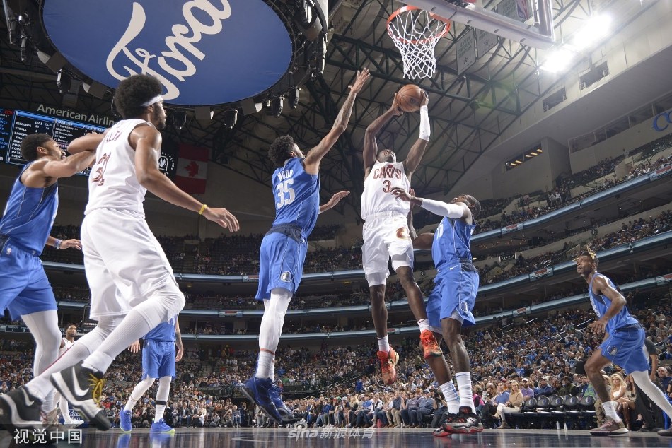 [NBA]骑士105-90击败独行侠 米切尔34分