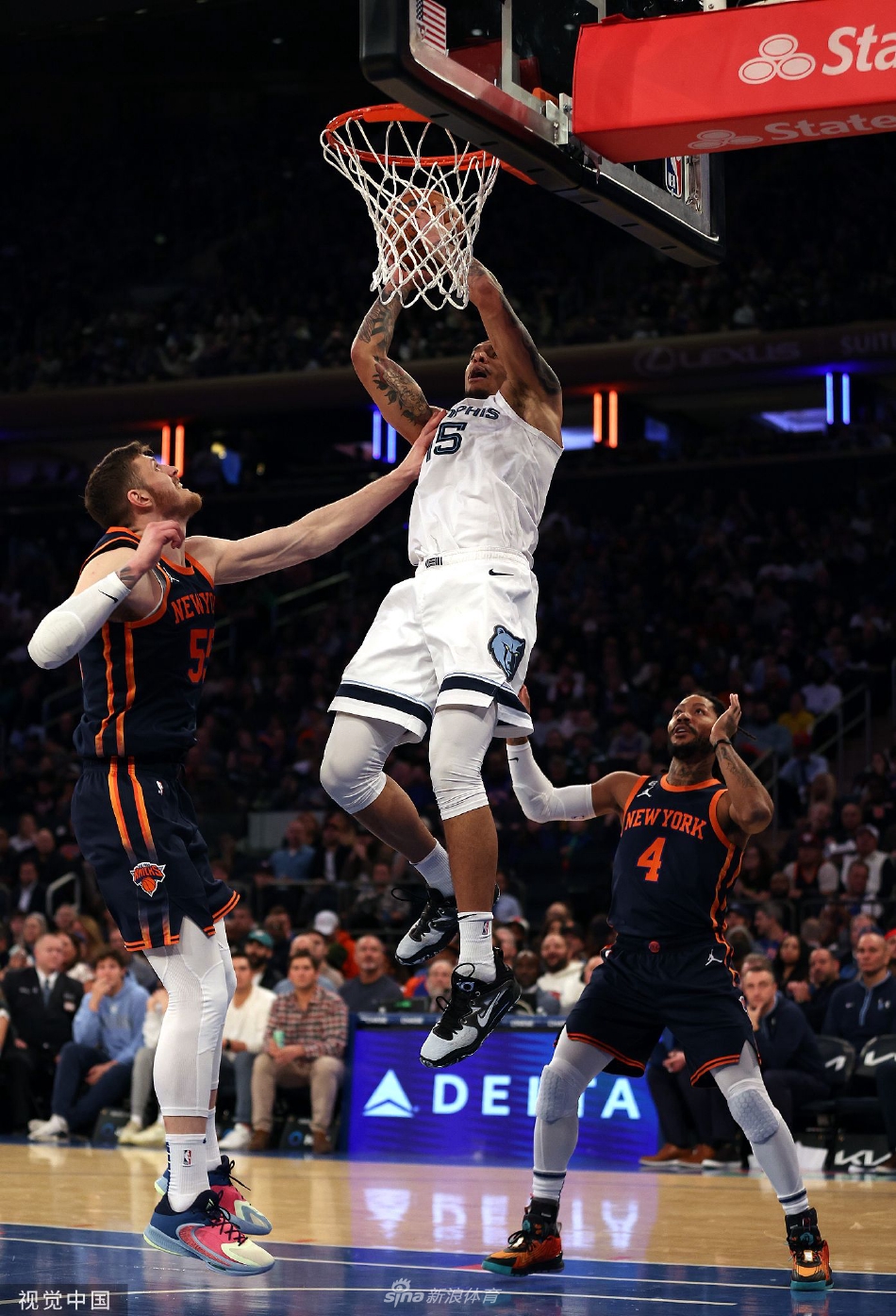 [NBA]灰熊127-123尼克斯
