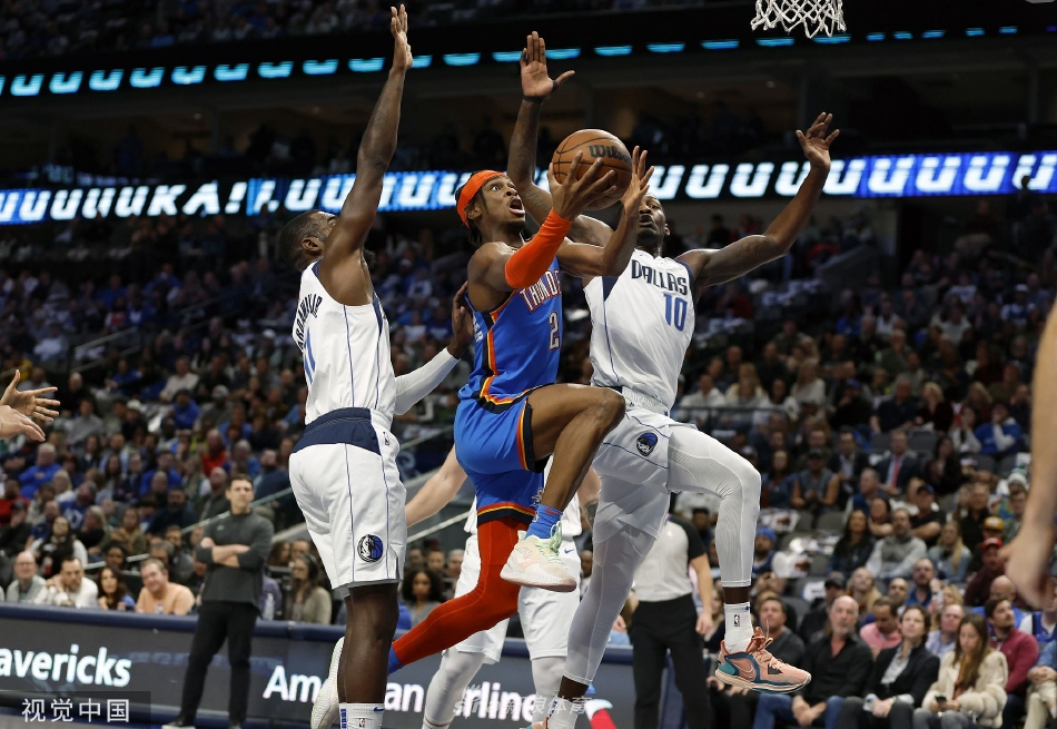 [NBA]雷霆114-121独行侠