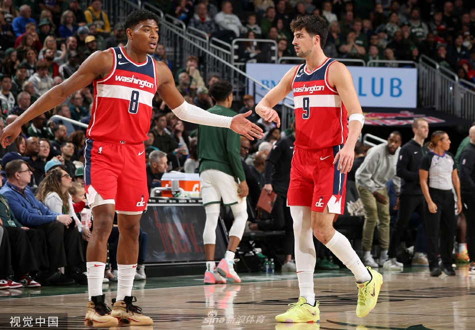 [NBA]奇才118-95大胜雄鹿 八村C26分库兹马三双