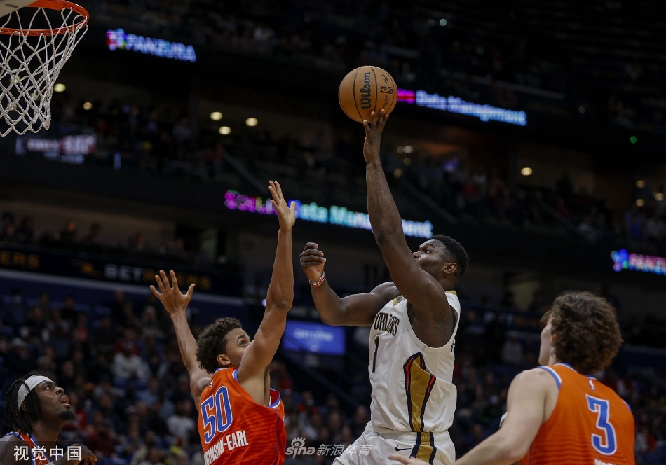 [NBA]鹈鹕105-101险胜雷霆 锡安23+8+8