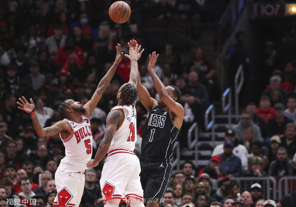 [NBA]篮网112-121公牛 杜兰特44分难救主