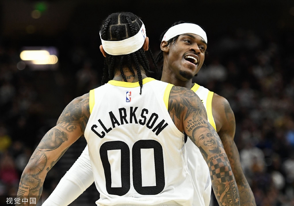 [NBA]爵士125-112力克快船 克拉克森33分沃尔26分