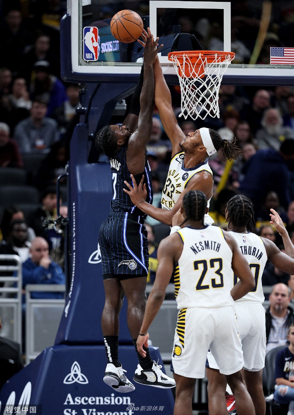 [NBA]步行者123-102大胜魔术 马瑟林22分