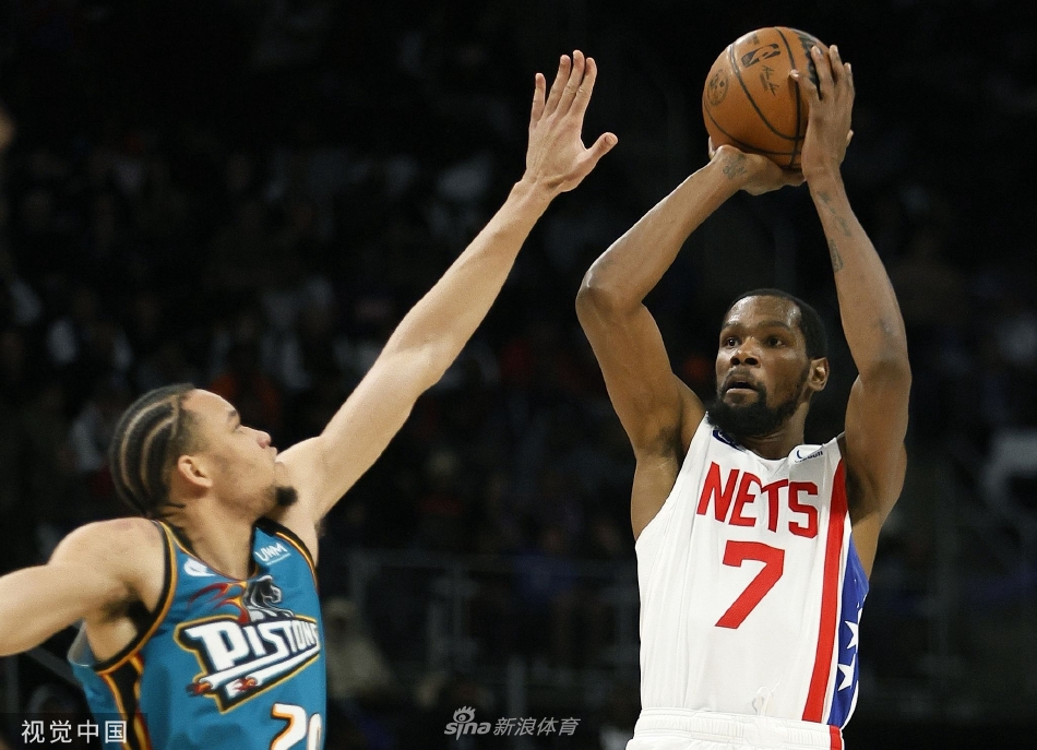 [NBA]篮网124-121活塞