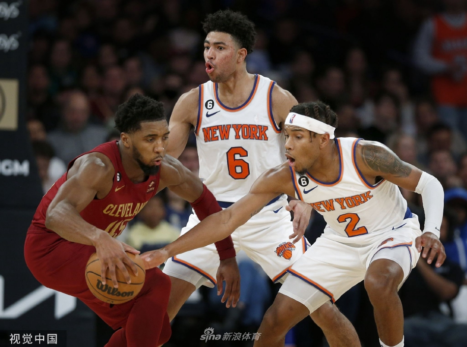 [NBA]尼克斯92-81击败骑士 布伦森23分
