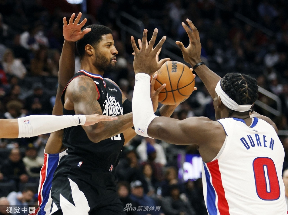 [NBA]快船加时142-131胜活塞 乔治32分11助攻