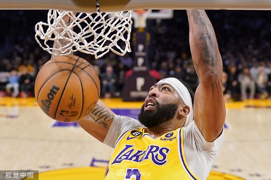 [NBA]湖人128-109开拓者 詹姆斯31+7+8浓眉27+12