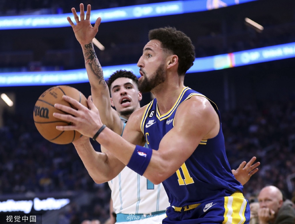 [NBA]勇士110-105险胜黄蜂 克莱29+5