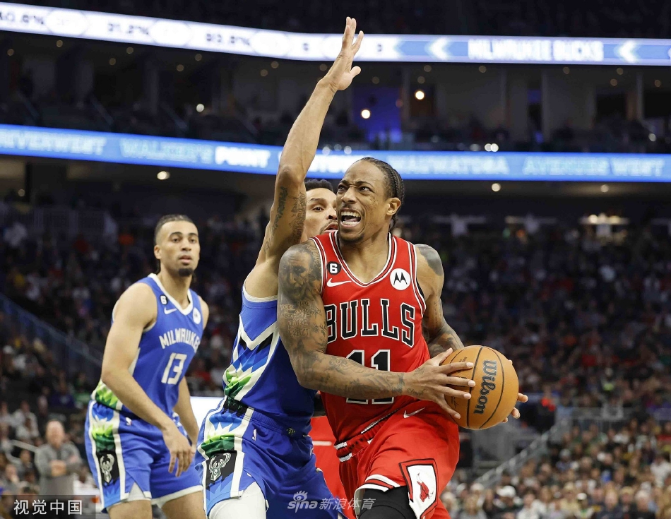 [NBA]公牛118-113擒雄鹿 德罗赞36+8