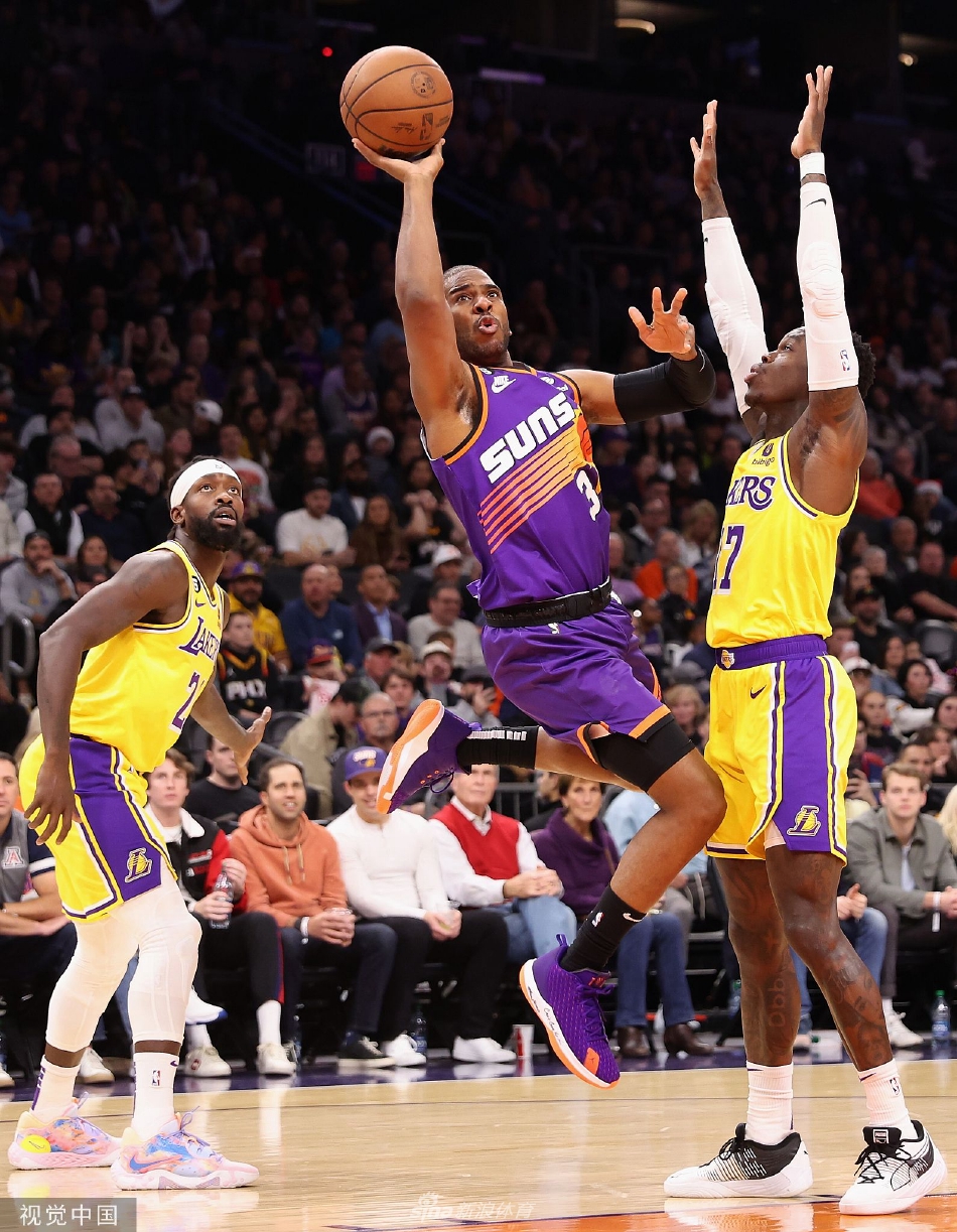 [NBA]湖人104-130惨败太阳 保罗28+8艾顿21+11