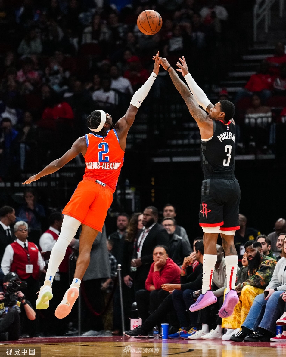 [NBA]火箭118-105轻取雷霆 格林28+9申京21+19+7