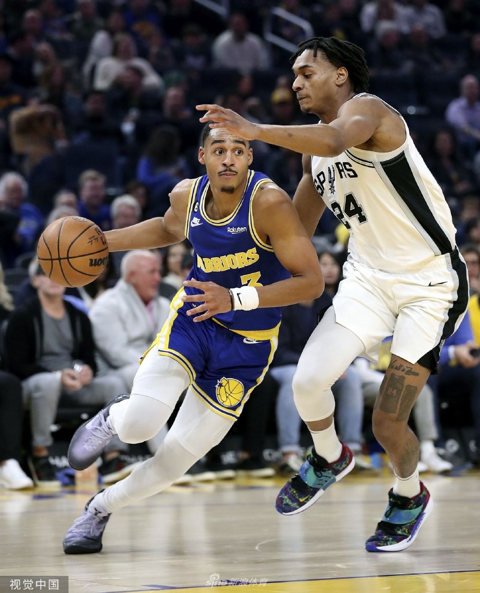 [NBA]勇士132-95大胜马刺 普尔36分库里三节16+5+5