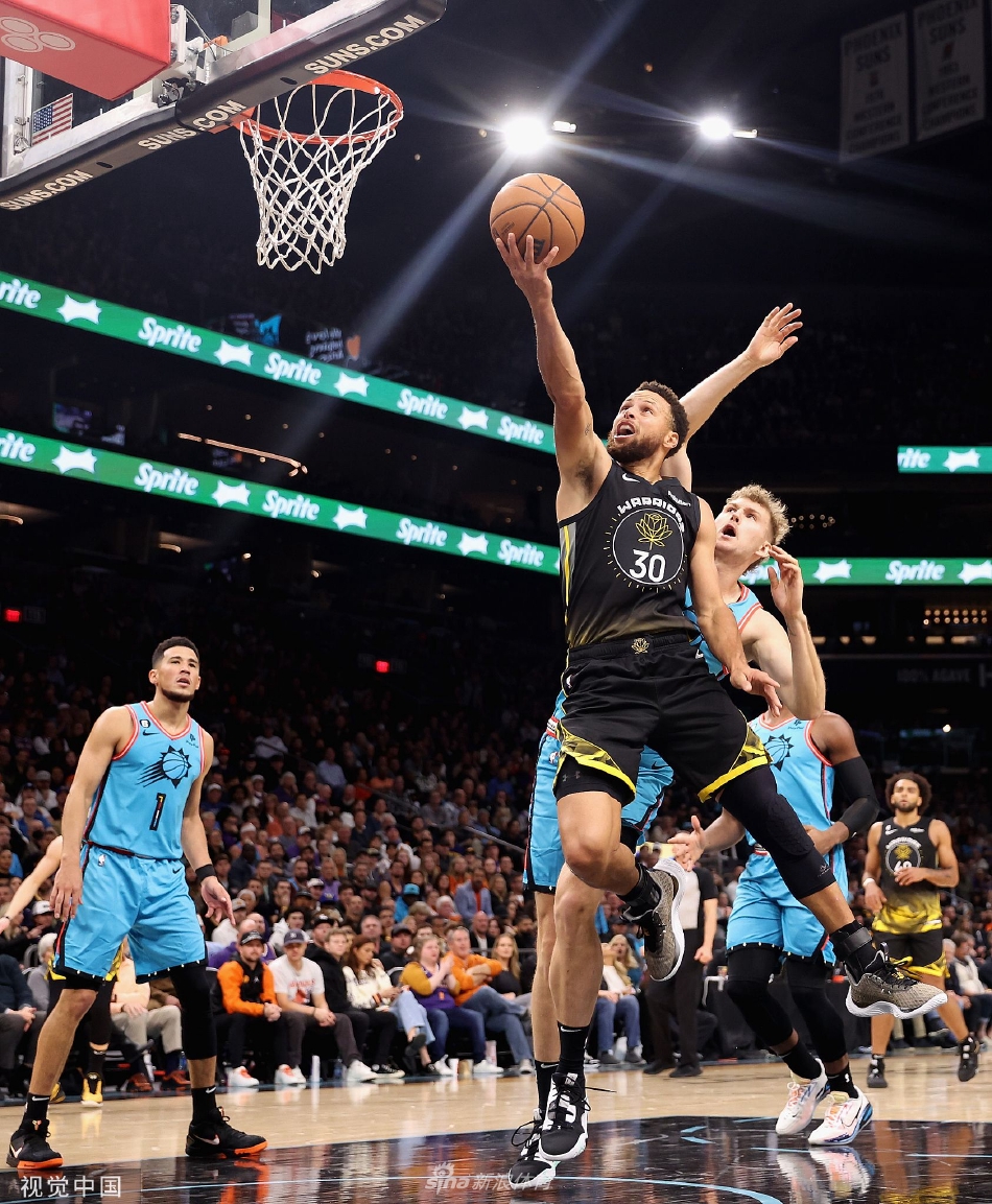 [NBA]勇士119-130太阳 库里空砍50+9+6布克27+9