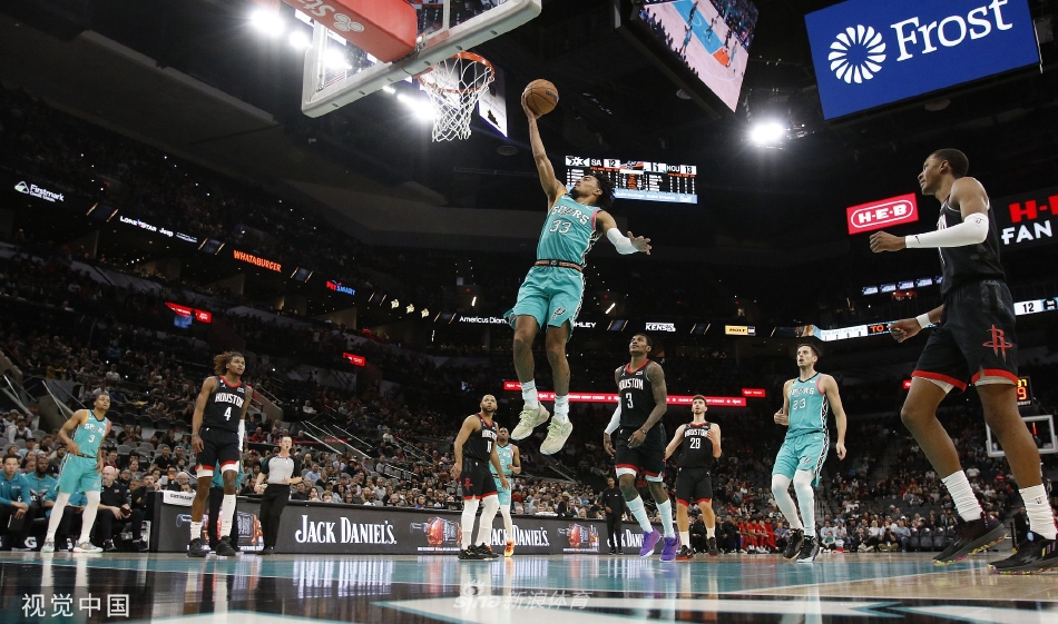 [NBA]火箭109-118马刺