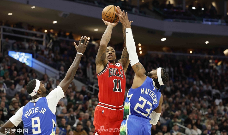 [NBA]公牛118-113擒雄鹿 德罗赞36+8