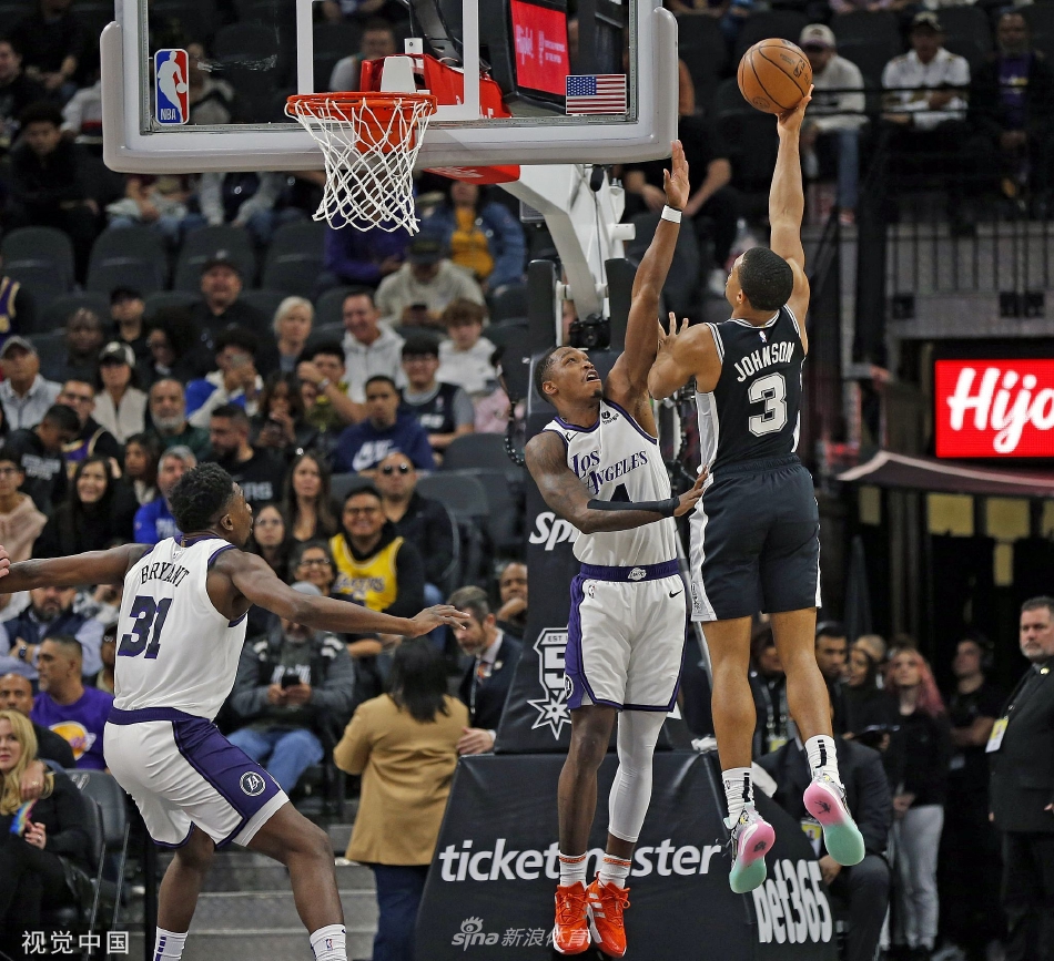 [NBA]湖人143-138马刺 詹姆斯39+11威少11+8+6