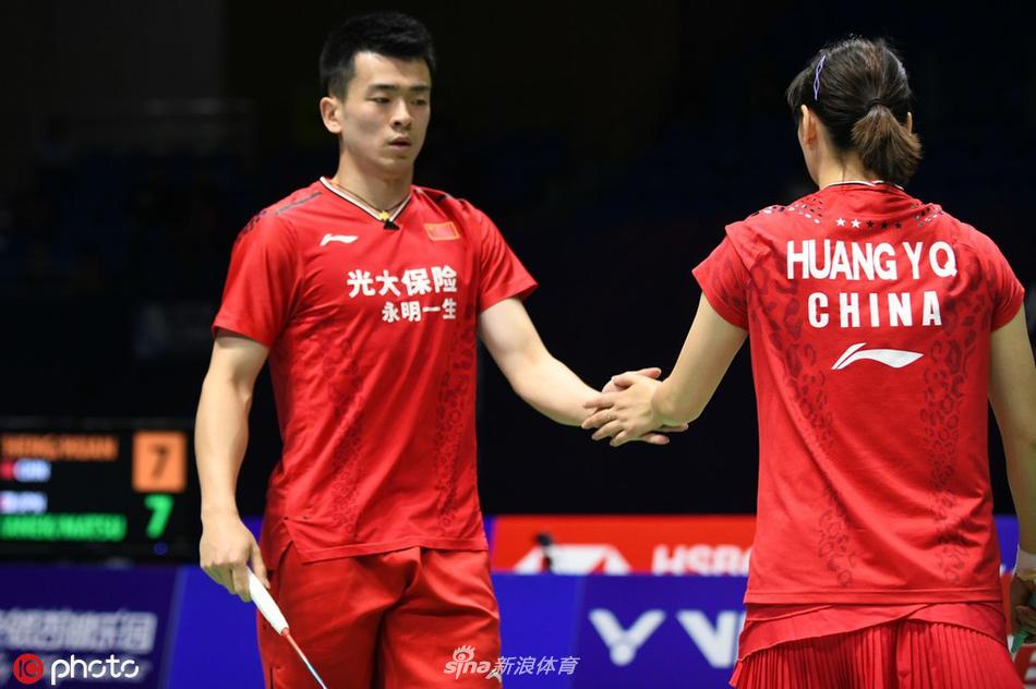 中羽赛郑思维/黄雅琼进四强
