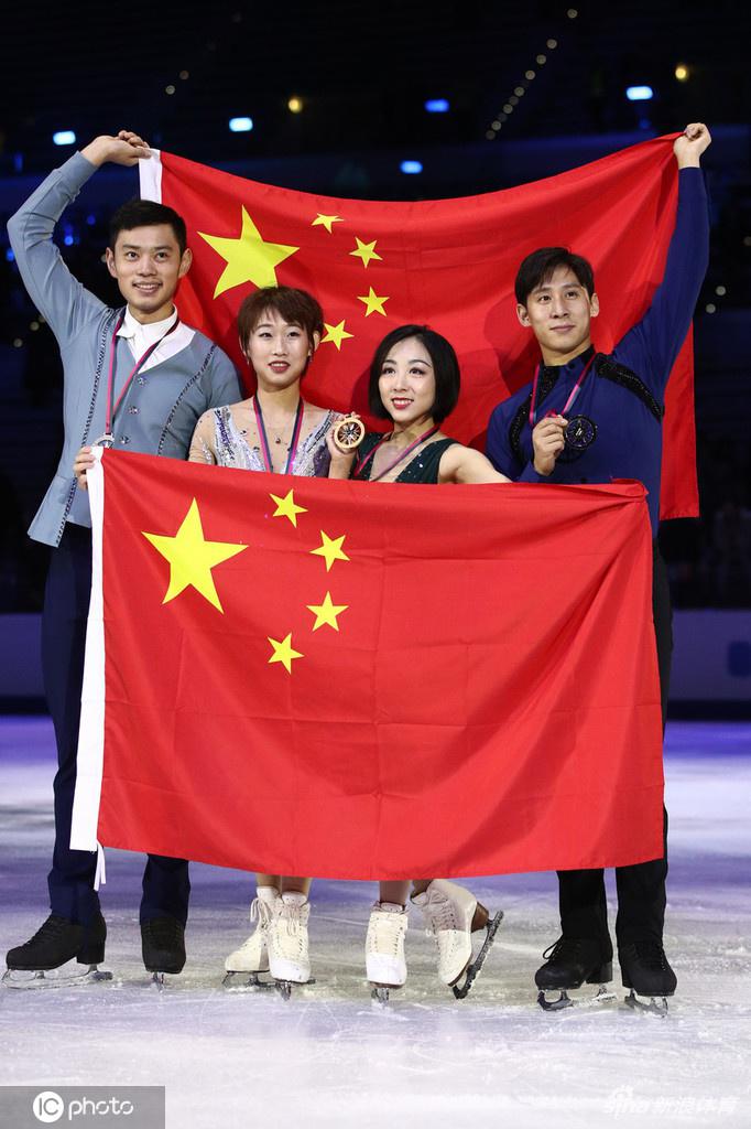 花滑总决赛中国包揽双人冠亚军