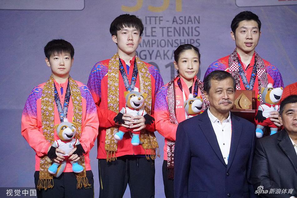 亚锦赛混双国乒包揽冠亚军