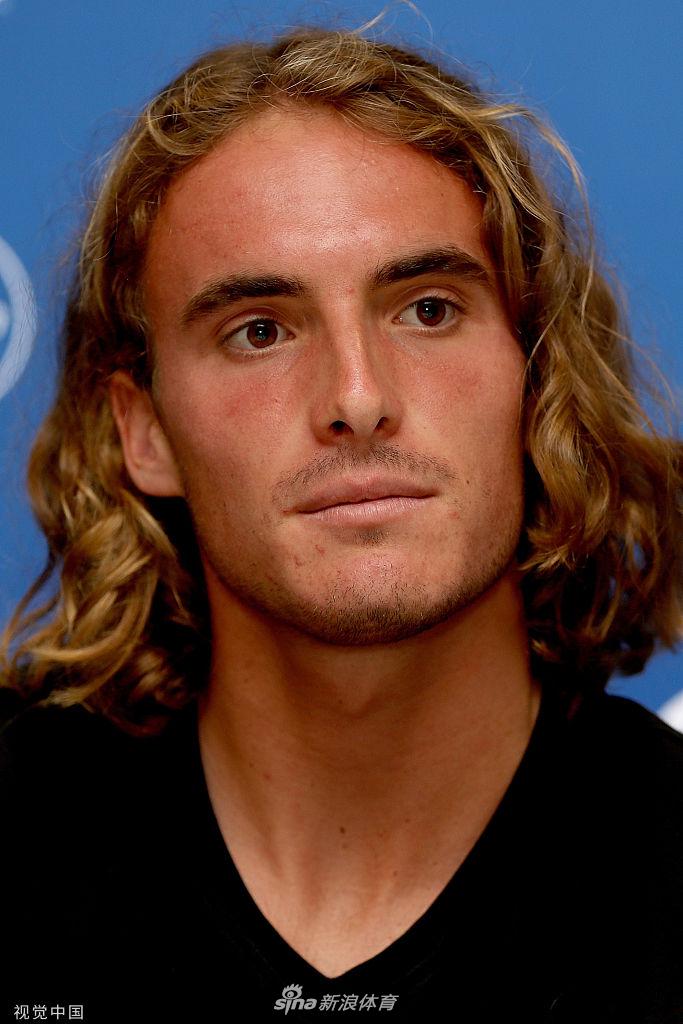 西西帕斯出席辛辛那提赛前新发