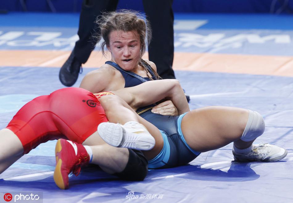 日,哈萨克斯坦阿斯塔纳,2019摔跤世锦赛女子自由式摔跤65公斤级铜牌战