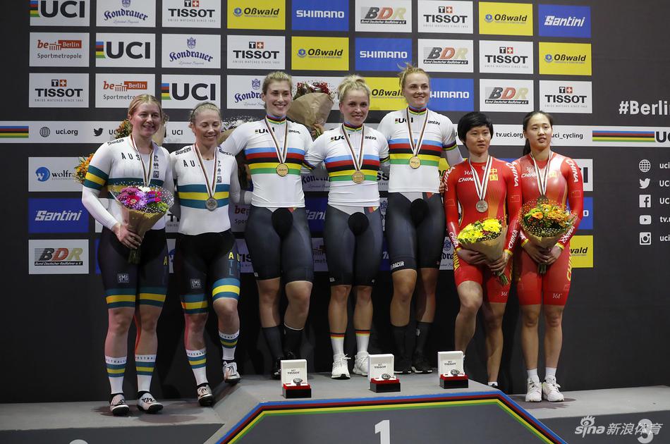 场自世锦赛中国获女团竞速铜牌