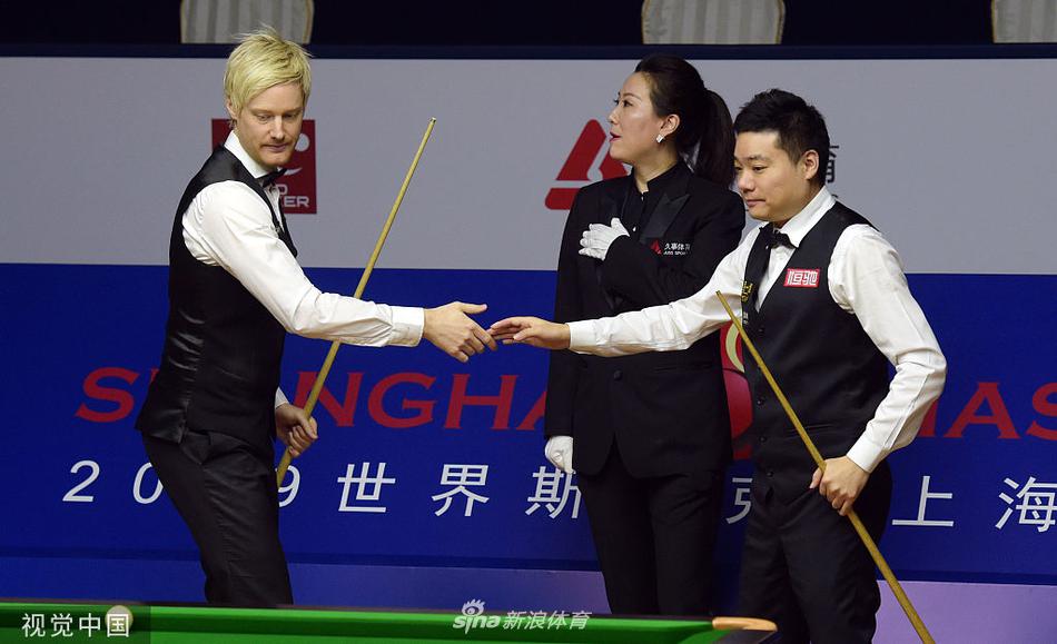 上海赛丁俊晖VS罗伯逊