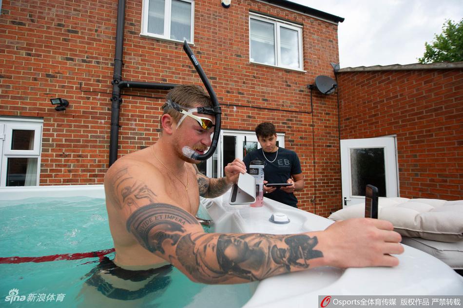 亚当・皮蒂家中训练备战奥运会