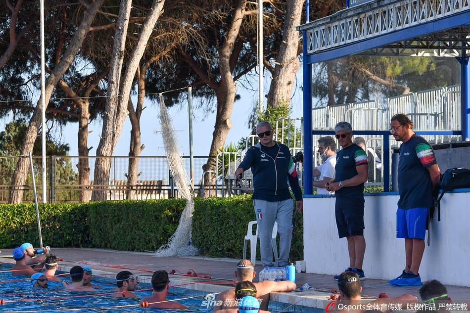 意大利水球队恢复训练