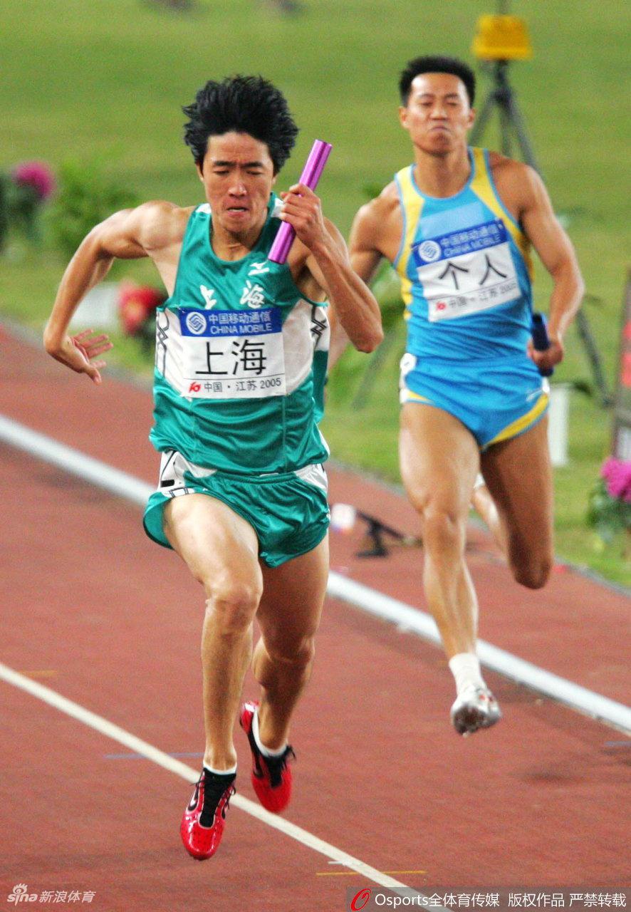 中国田径队青涩照回顾-刘翔