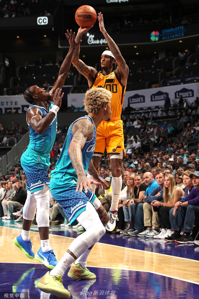 [NBA常规赛]爵士101-107黄蜂