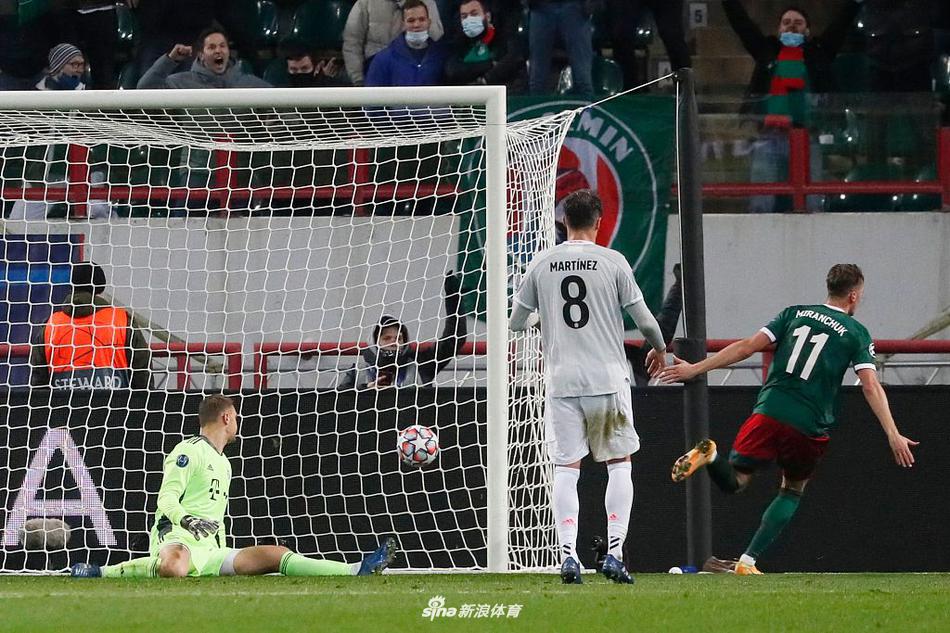 [欧冠]莫斯科火车头1-2拜仁