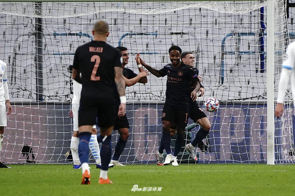 [欧冠]马赛0-3曼城