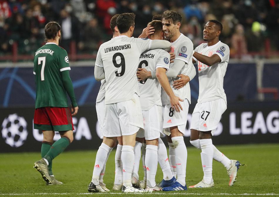 [欧冠]莫斯科火车头1-2拜仁