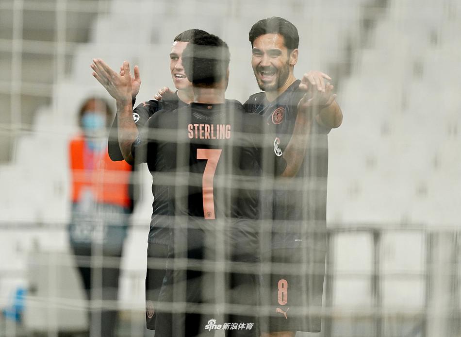 [欧冠]马赛0-3曼城