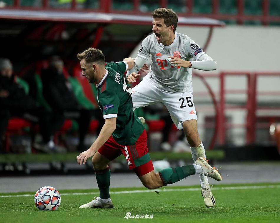 [欧冠]莫斯科火车头1-2拜仁