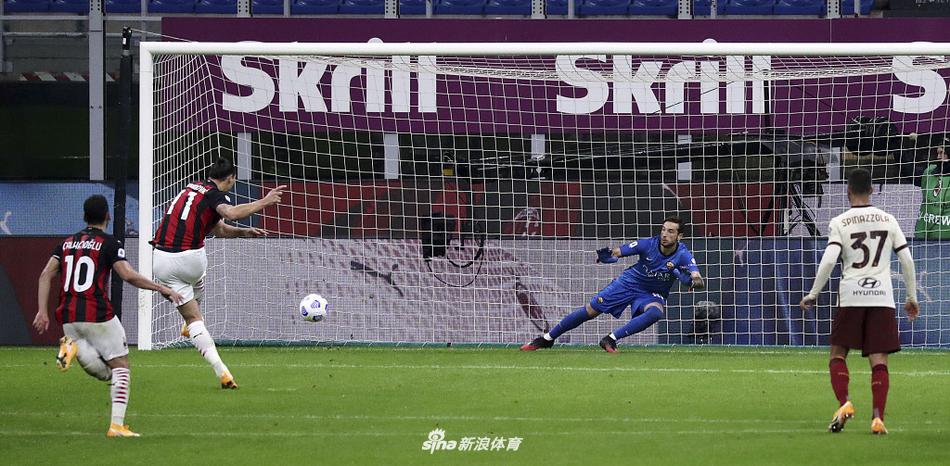 [意甲]AC米兰3-3罗马