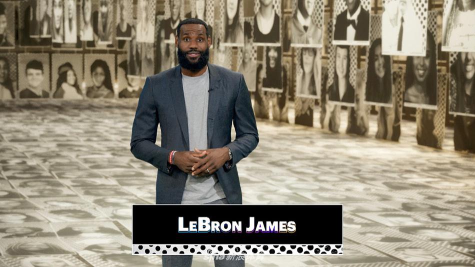 詹姆斯出席节目给予毕业生建议