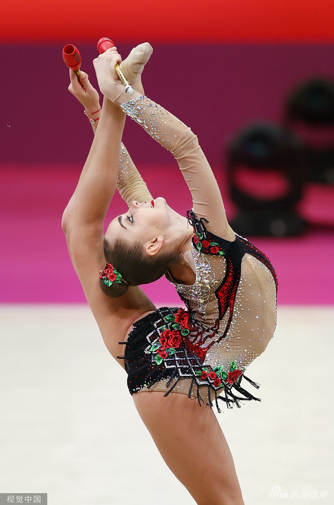 赵樾/王子露出战艺术体操世锦赛