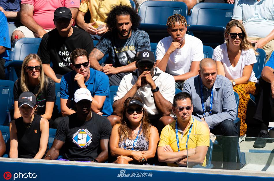 科比现场观战美网