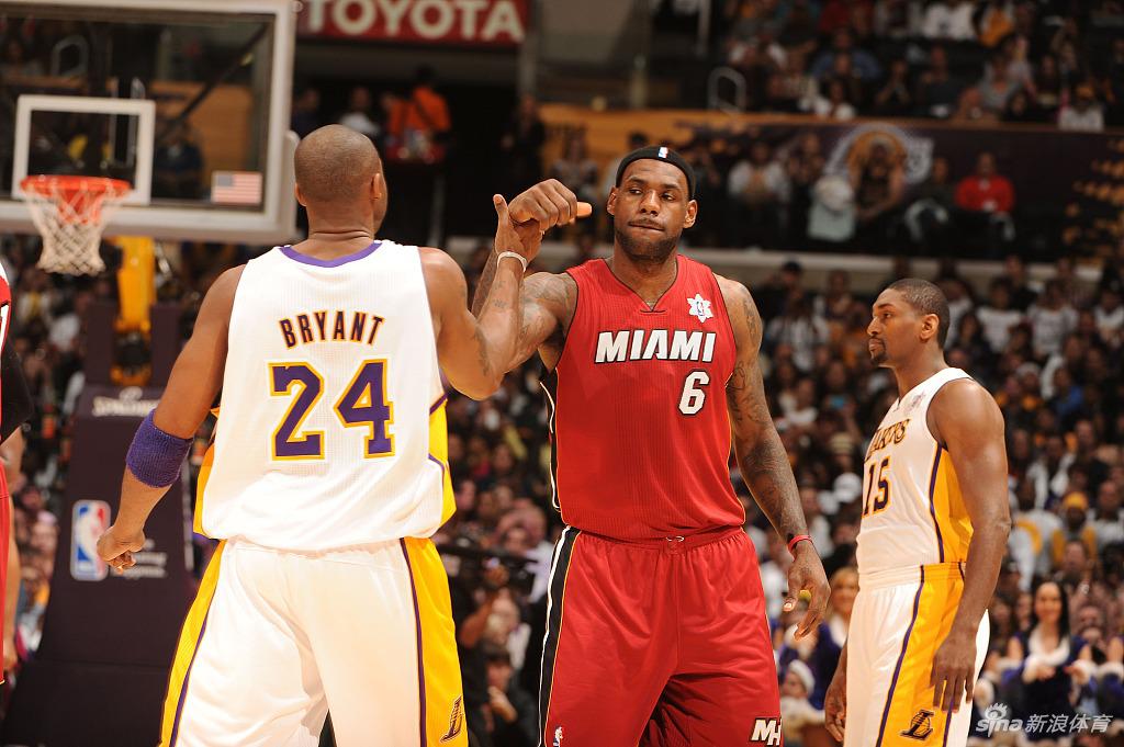 回顾历届圣诞大战经典瞬间 科比vs詹姆斯成永恒