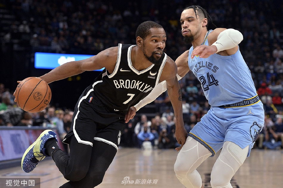 [NBA]篮网120-132灰熊 欧文杜兰特合砍78分