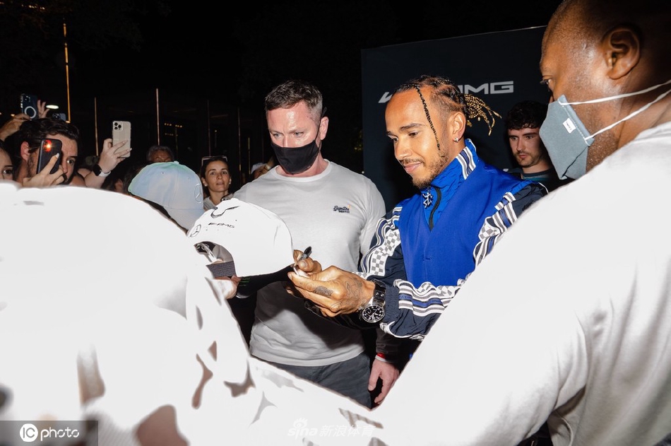 F1迈阿密大奖赛前瞻 奔驰车队车手赛前出席活动