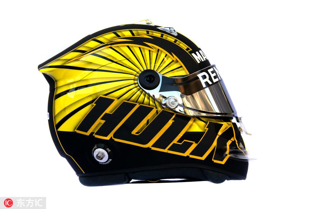 2019年f1大奖赛车手头盔集锦