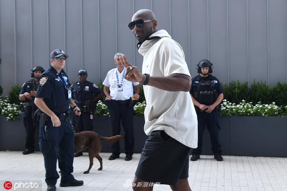 科比现场观战美网